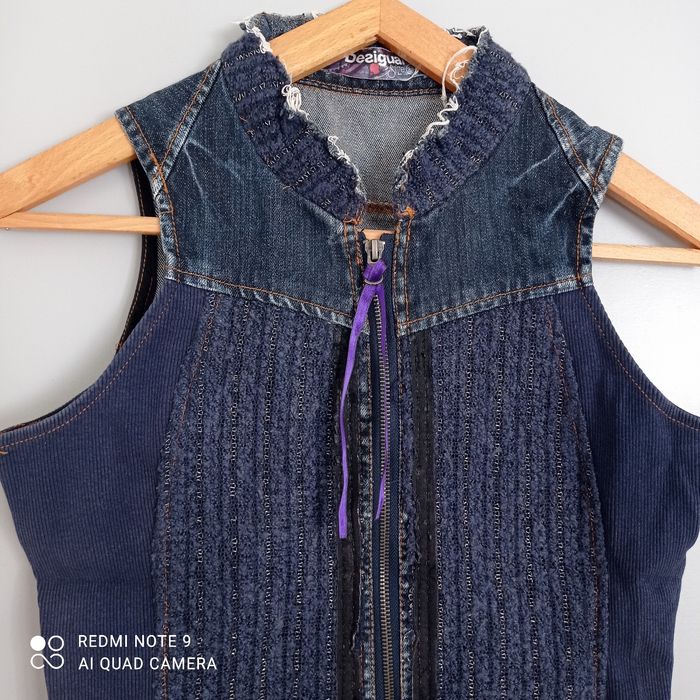 Robe bi matière t38 Desigual - photo numéro 3