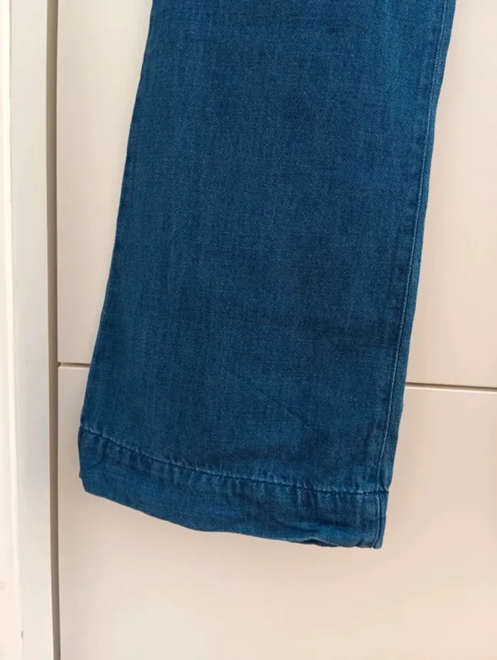 Jean flare monoprix femme denim taille 40 - photo numéro 7
