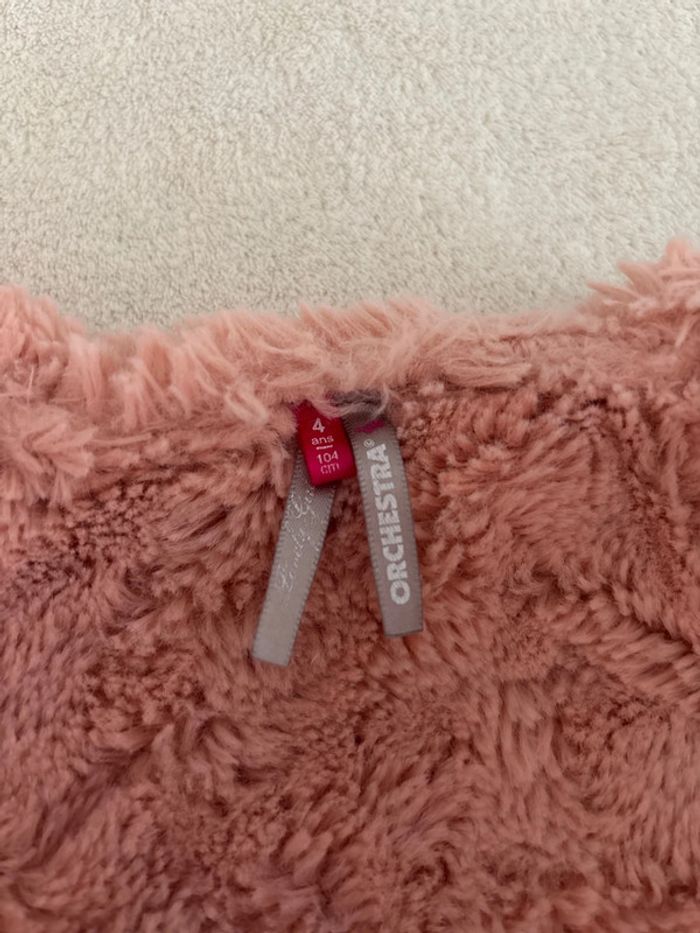 Gilet veste sans manches polaire doux hiver 4 ans - photo numéro 4