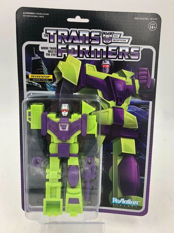 Figurine Transformers Devastator Reaction Hasbro neuf