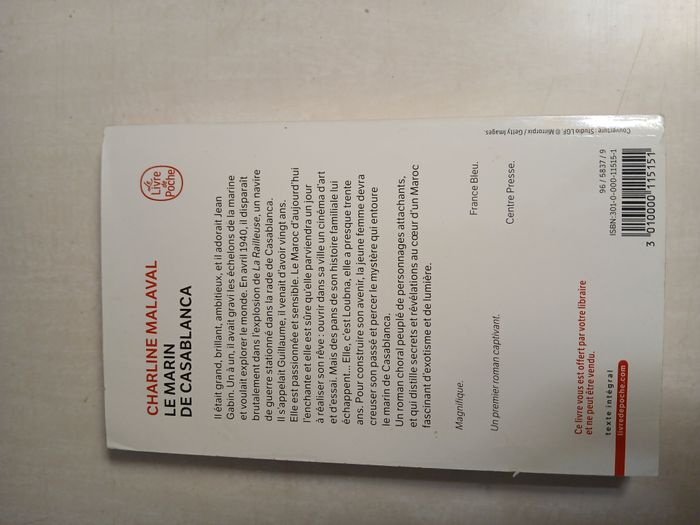 Le marin de Casablanca Charline Malaval - photo numéro 2