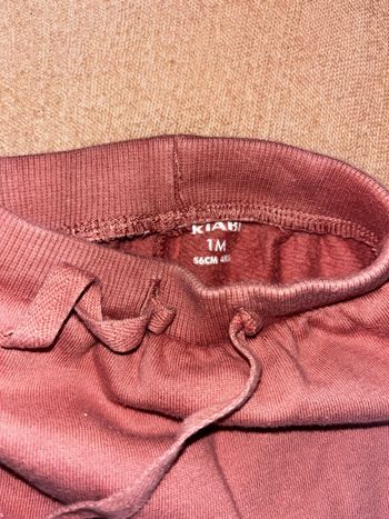 Jogging bébé fille 1 mois