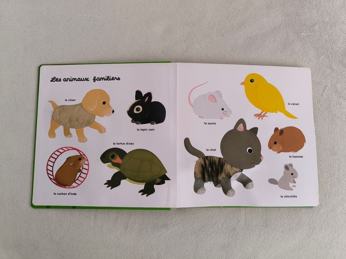 Livre Mon imagier des animaux à toucher - photo numéro 4