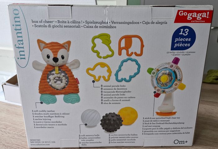 Coffret à câlin renard / coffret d'éveil Infantino Go Gaga - photo numéro 10