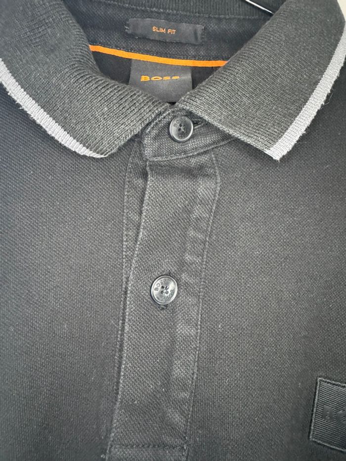 👕 polo homme - Hugo Boss - taille S - très bon état - noir - photo numéro 6