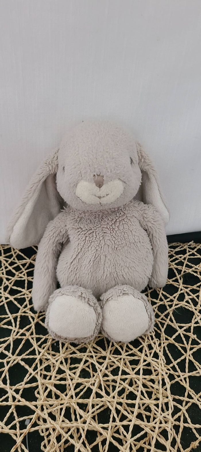 Peluche lapin, Lovely Kanini gris/bleu pâle bukowski - photo numéro 5