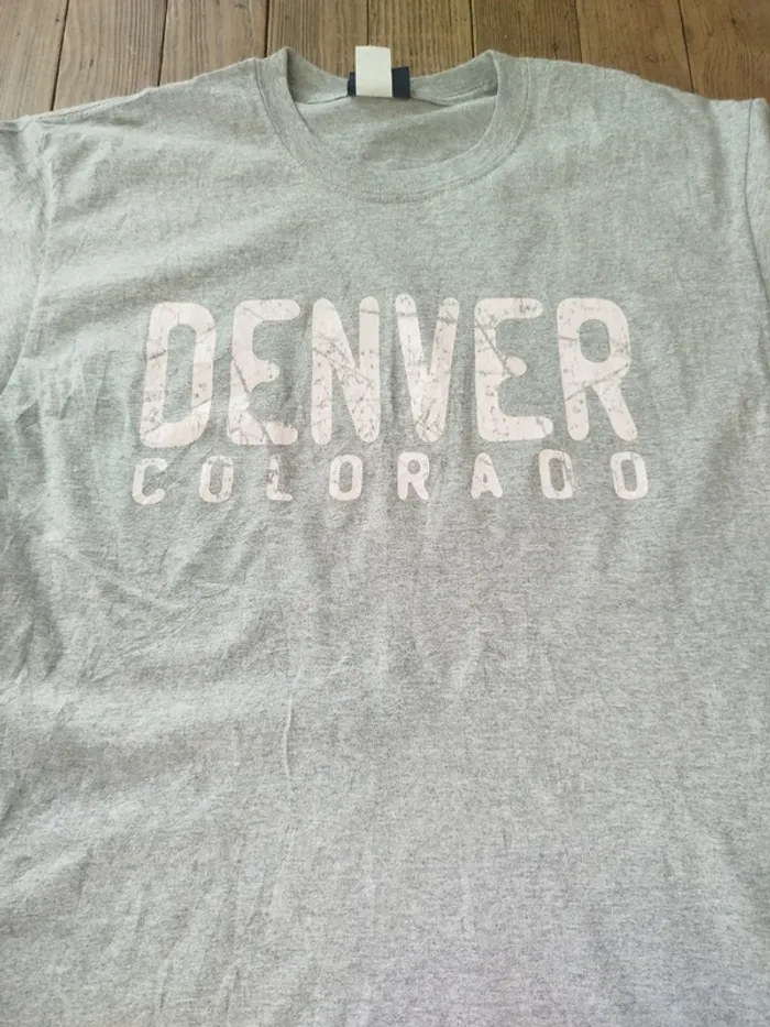 T-shirt homme Denver Colorado L - photo numéro 2