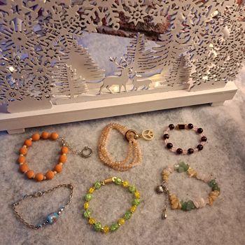 Lot de bracelets multicolore Chic