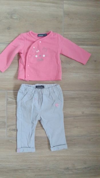 Ensemble fille 3 mois in extenso