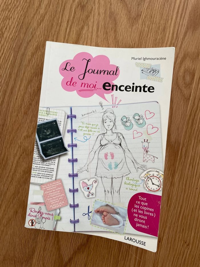 Livre Le Journal de moi enceinte Larousse