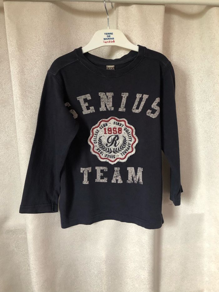 T-shirt bleu Marine imprimé 6 ans Tape à l’œil