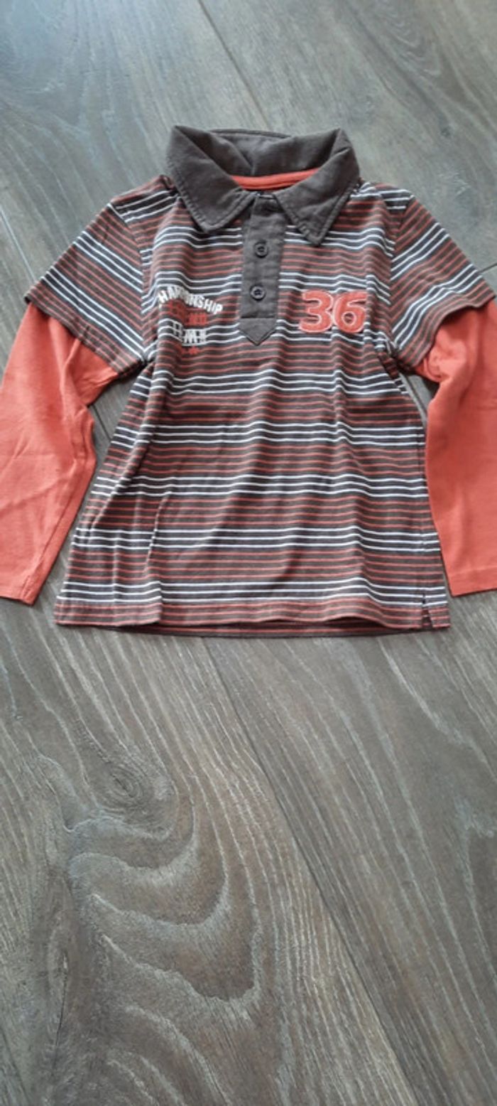 Polo manches longues
