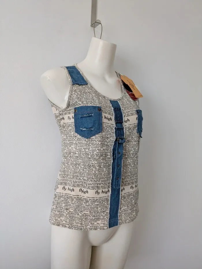 Débardeur neuf - New London - taille 38 - photo numéro 2