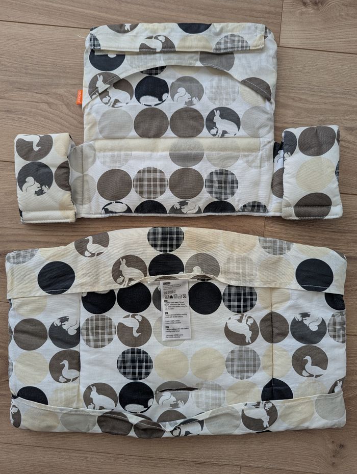 Coussin Stokke Tripp Trapp (housse dossier + assise) - photo numéro 3