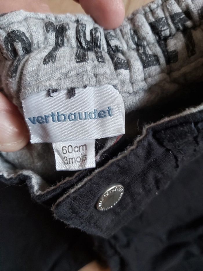 Pantalon garçon Verbaudet 3 mois en très bon état (78) - photo numéro 2