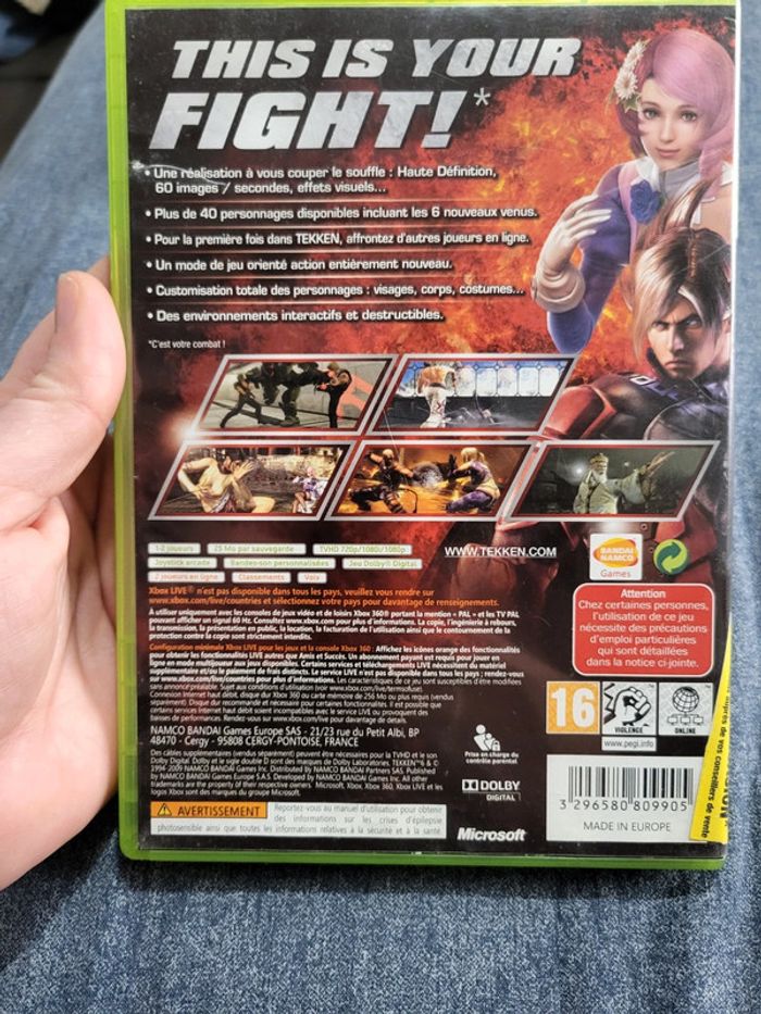 Jeu Xbox360 Tekken6 - photo numéro 2