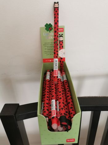 Stylo legami coccinelle 