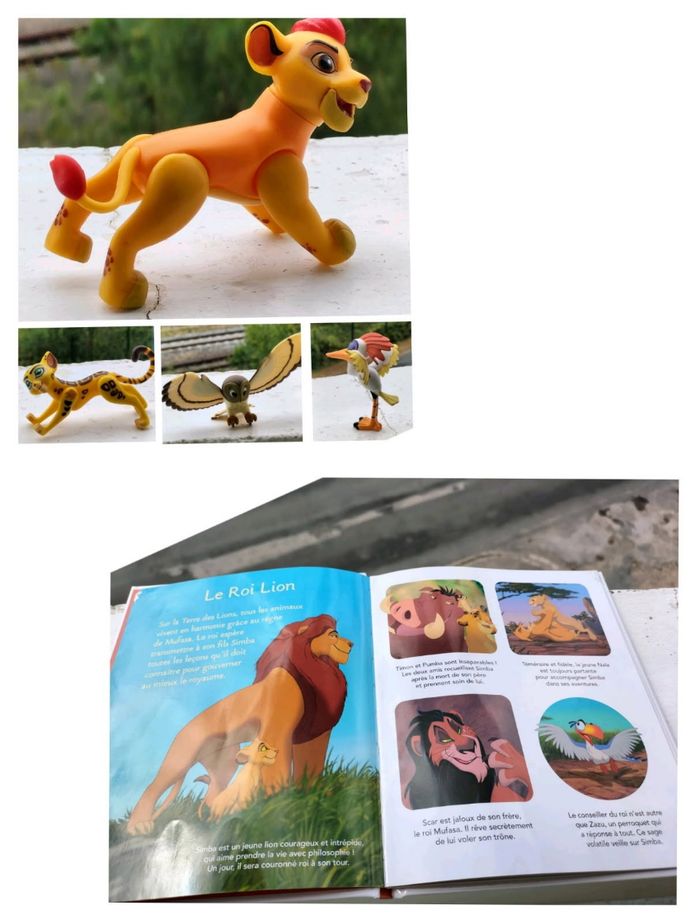 Pack théme le Roi lion et livre - photo numéro 2