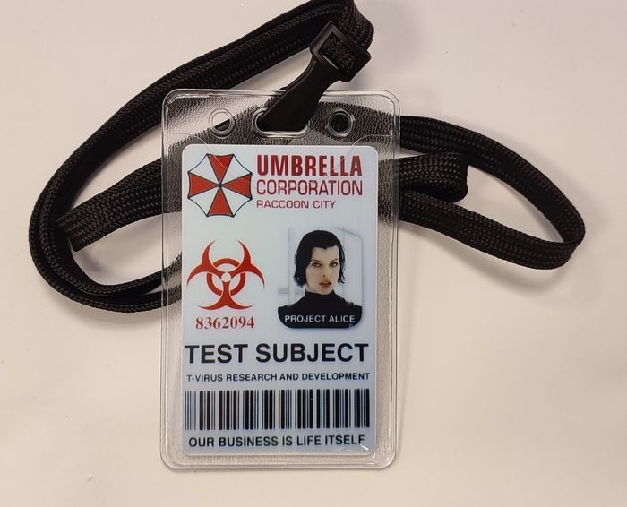 Badge Resident Evil - Test Subject