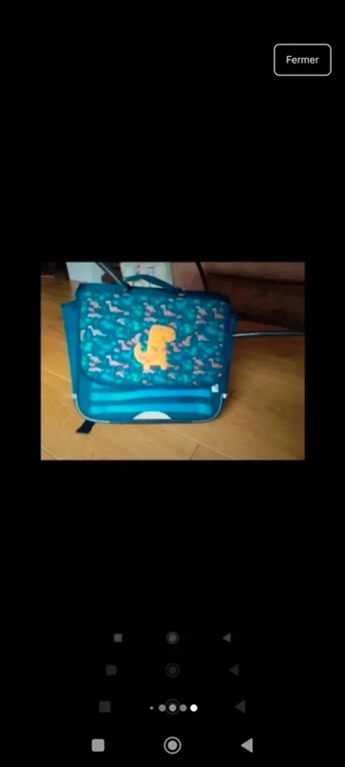 Cartable dinosaure - photo numéro 7