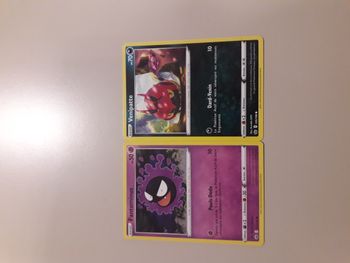 Fantominus + Venipatte lot de 2 cartes Pokémon neuves