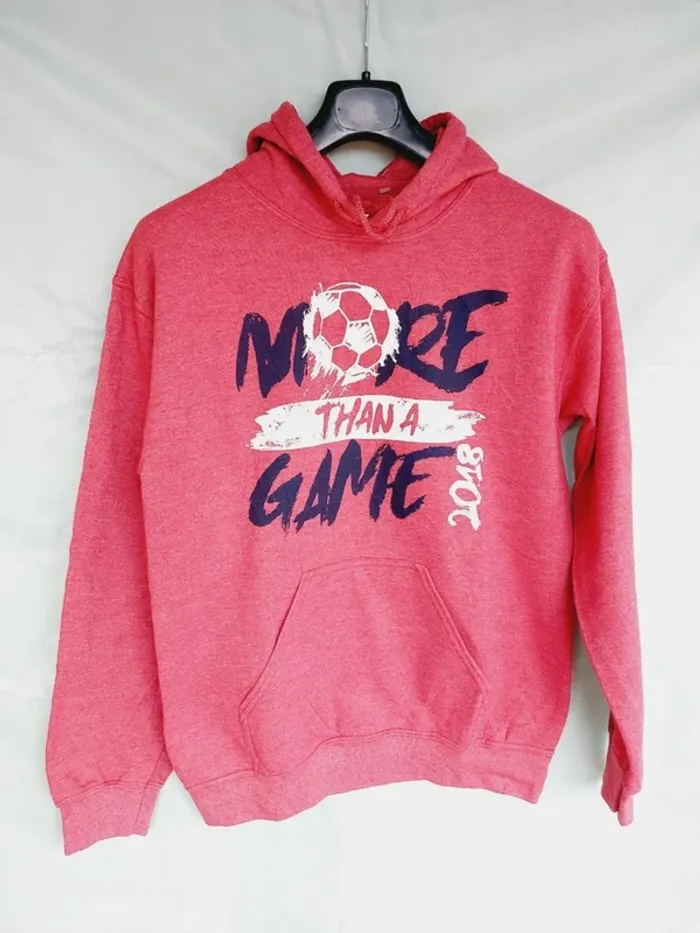 Sweat à capuche mixte More Than a Game Taille S
