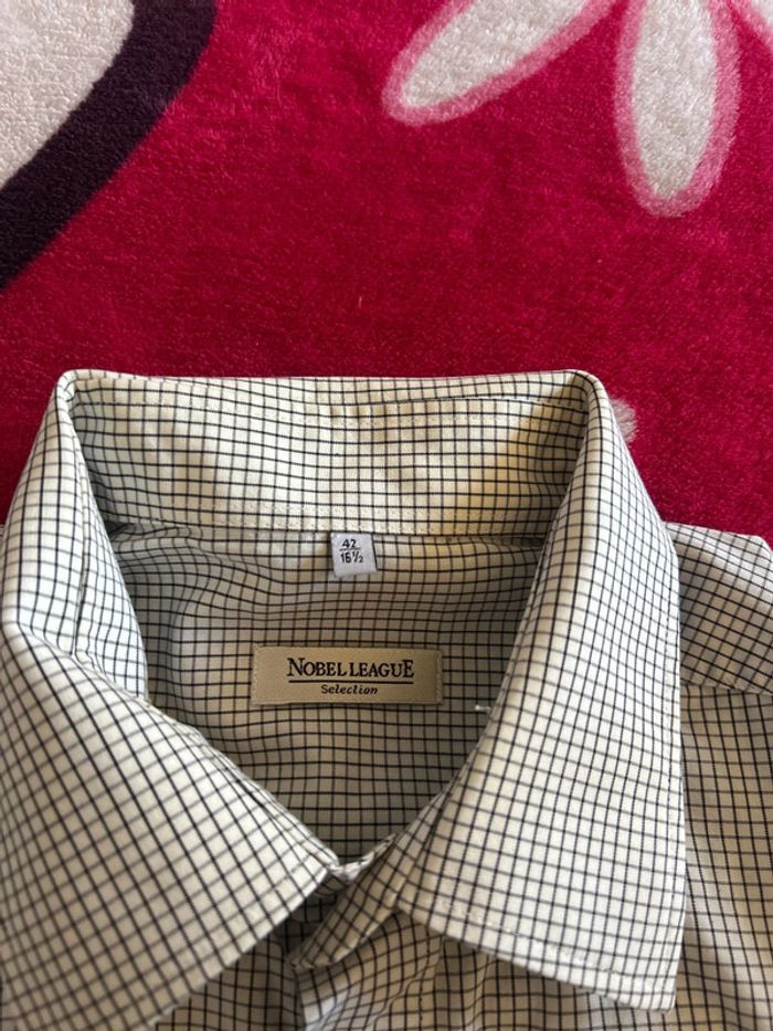 Chemise à carreaux Nobel league - photo numéro 3