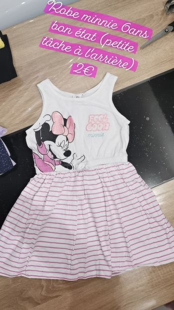 Robe minnie 6ans