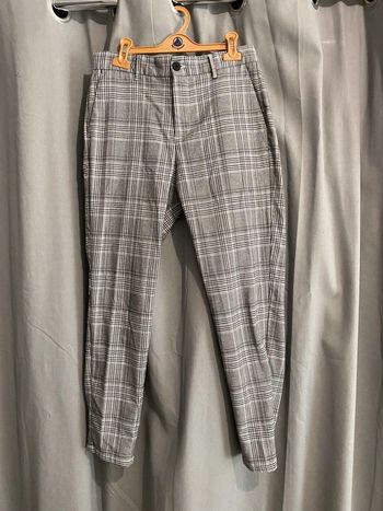 Pantalon à carreaux taille 38 bershka
