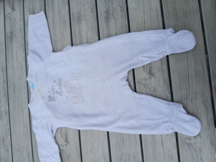 Lot 5 pyjamas 9 mois velours bébé garçon - photo numéro 16