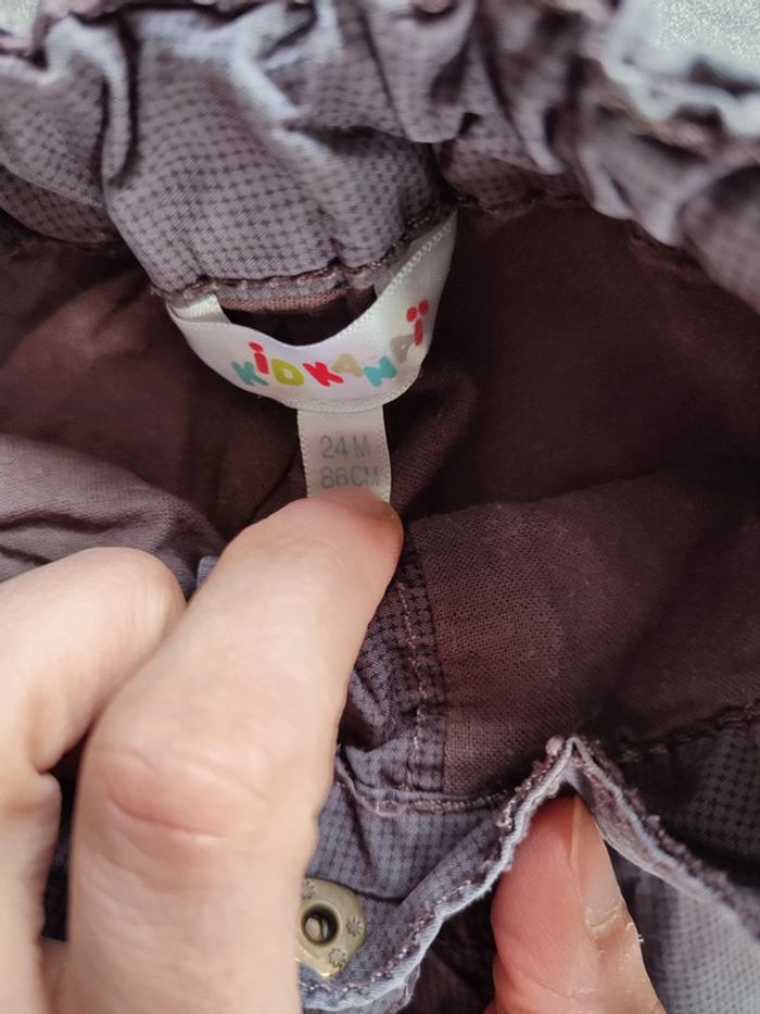 Ensemble fille blouse et pantalon 2 ans - photo numéro 7