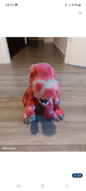 Peluche dinosaure 40 cm