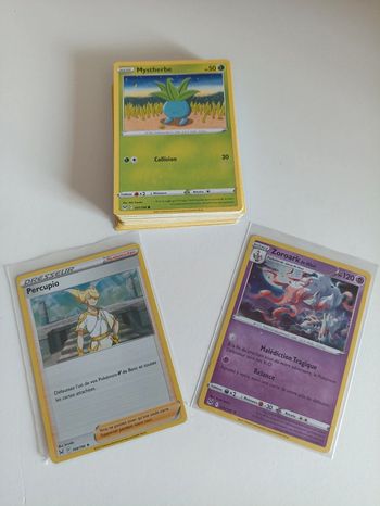 Lot 34 cartes Pokémon origine perdu