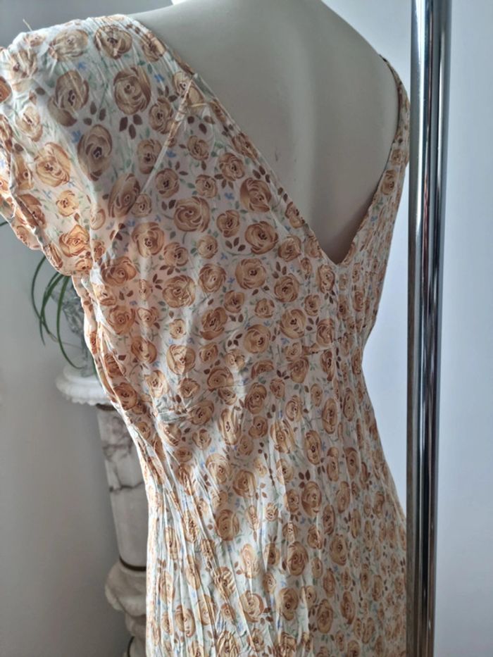 Robe longue fleurie Vintage année '80 - photo numéro 13