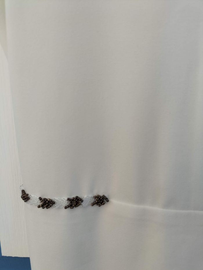 Robe fluide blanche - school rag - photo numéro 4