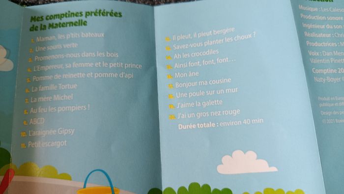 Figurine tonies pour Toniebox les comptines préférées de maternelle - photo numéro 4