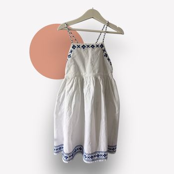 Robe blanche Kiabi – 8 ans