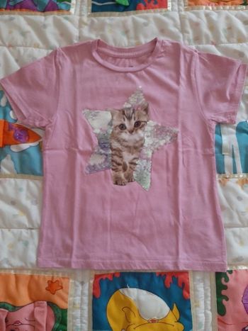 T shirt h&m magique chat