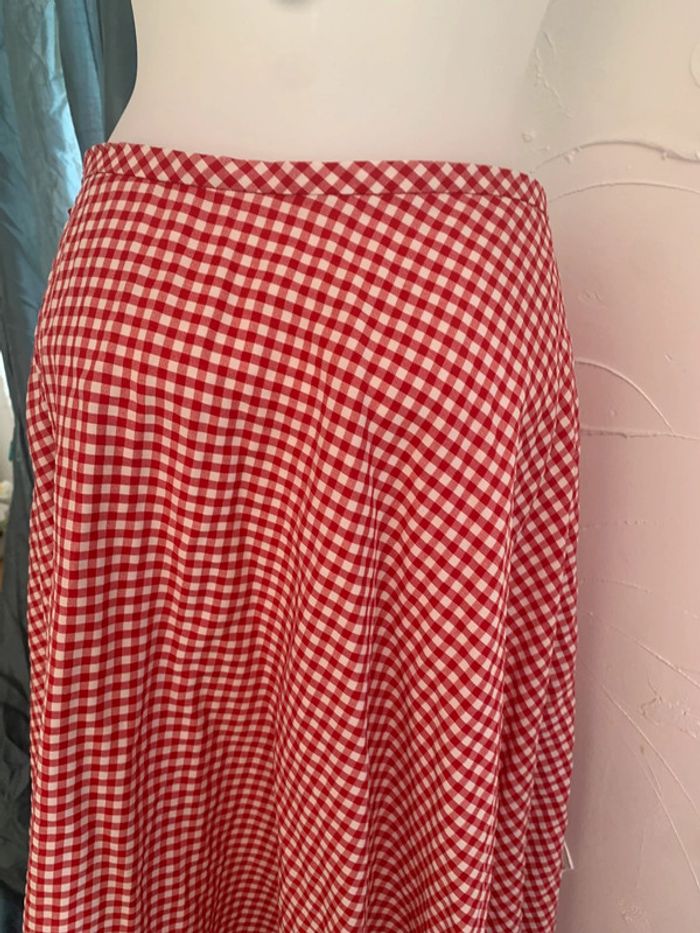 jupe vintage vichy Mina.B made i 🇫🇷 taille 40 - photo numéro 4