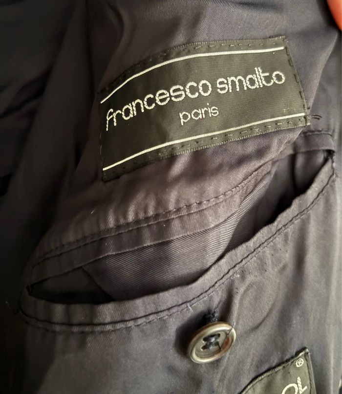 Manteau en laine Francesco Smalto - photo numéro 4