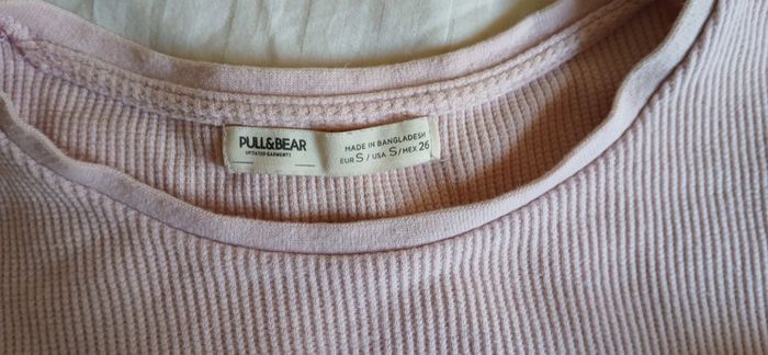 Lot deux crop top couleur pastel Pull&Bear - photo numéro 2