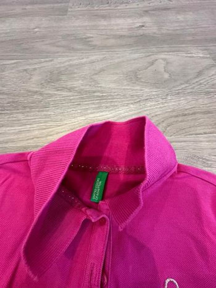 Polo Benetton fille 4-5ans - photo numéro 2