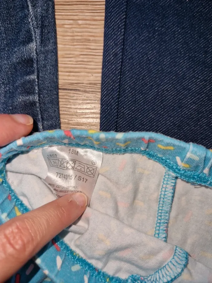 Lot pantalon fille 18 mois - photo numéro 7