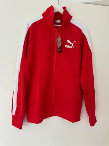 Puma zipper rouge T7 track taille L neuf