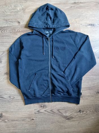 Sweat zippée a capuche Volcolm | Noir taille S