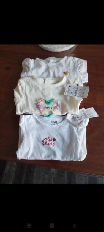 Lot T shirt mc neufs