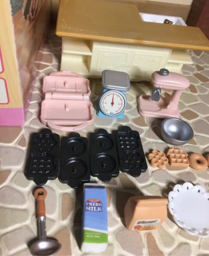 Sylvanian families kitchen island 5442 - photo numéro 4