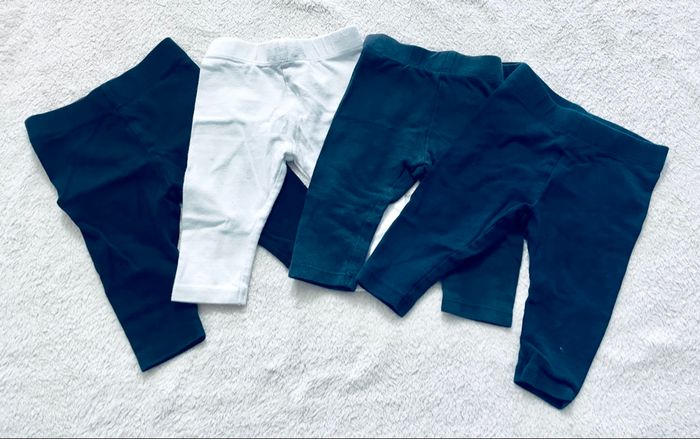 lot de 4 leggings épais « Kiabi » taille 6 mois