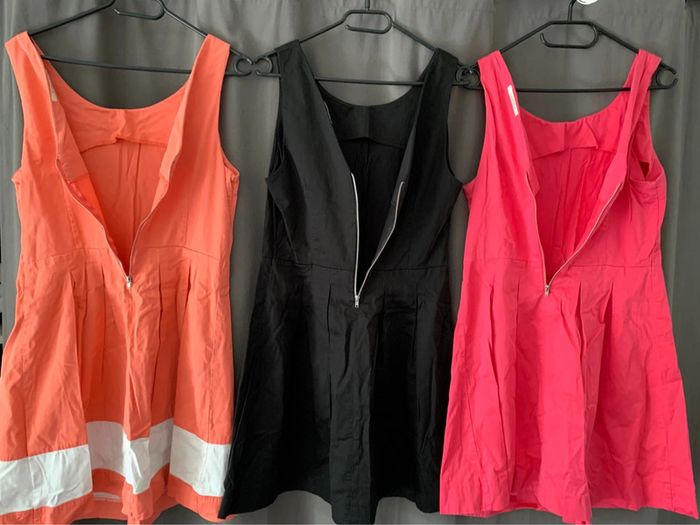 Lot de 3 robes évasé Camaïeu  taille 42 - photo numéro 9