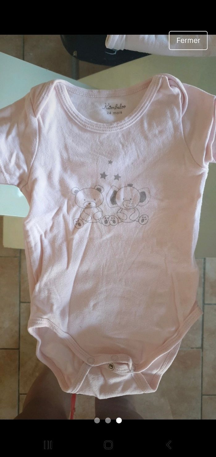 Lot 2 bodies 24mois - photo numéro 2